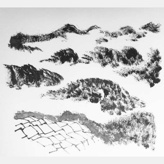 Œuvre de Alain Plaignaud (Encre de Chine)