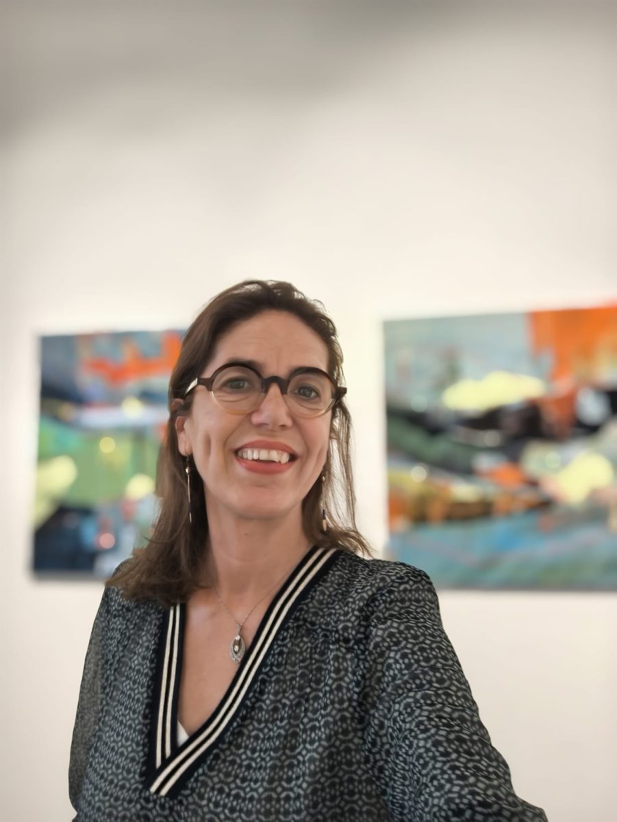 Anne-Sophie Larcena, Peinture — Parcours dans les ateliers d'artistes Versaillais