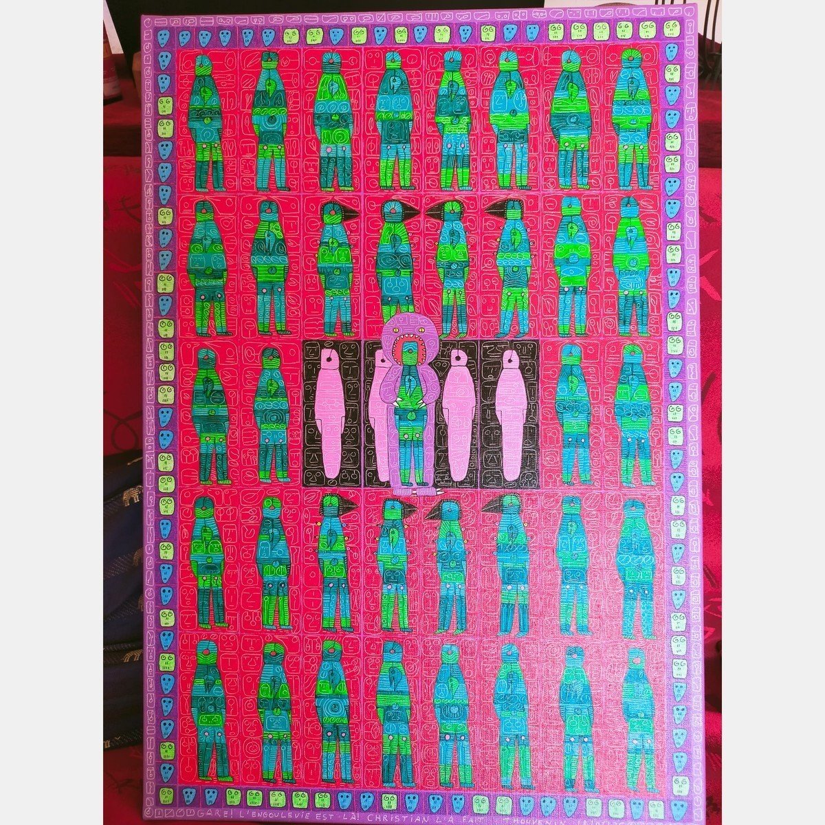 Œuvre de Christian Thouvenin (Peinture)
