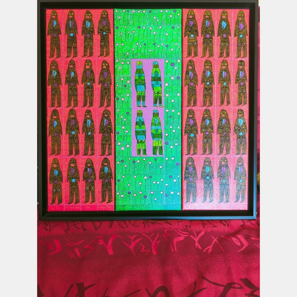 Œuvre de Christian Thouvenin (Peinture)