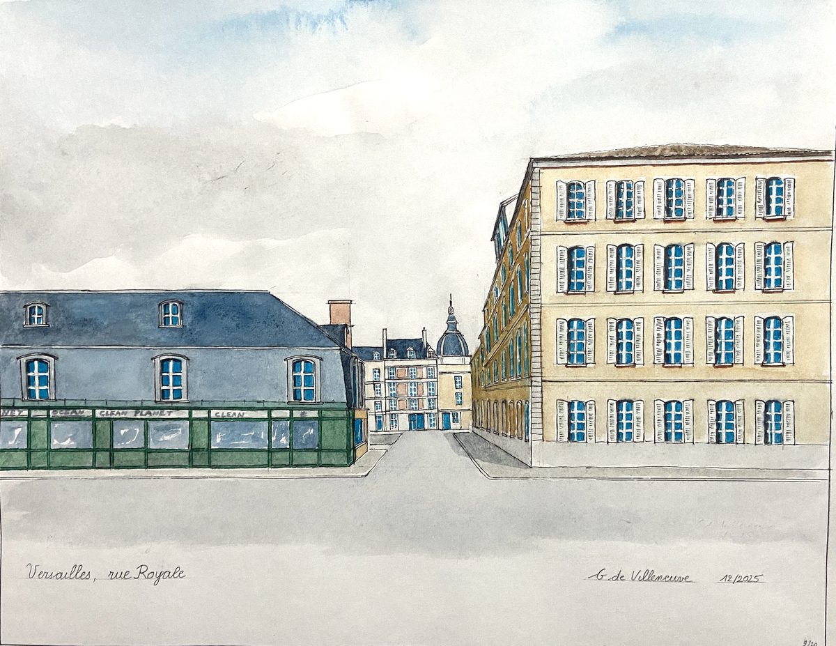 Gwénael de Villeneuve, Peinture — Versailles