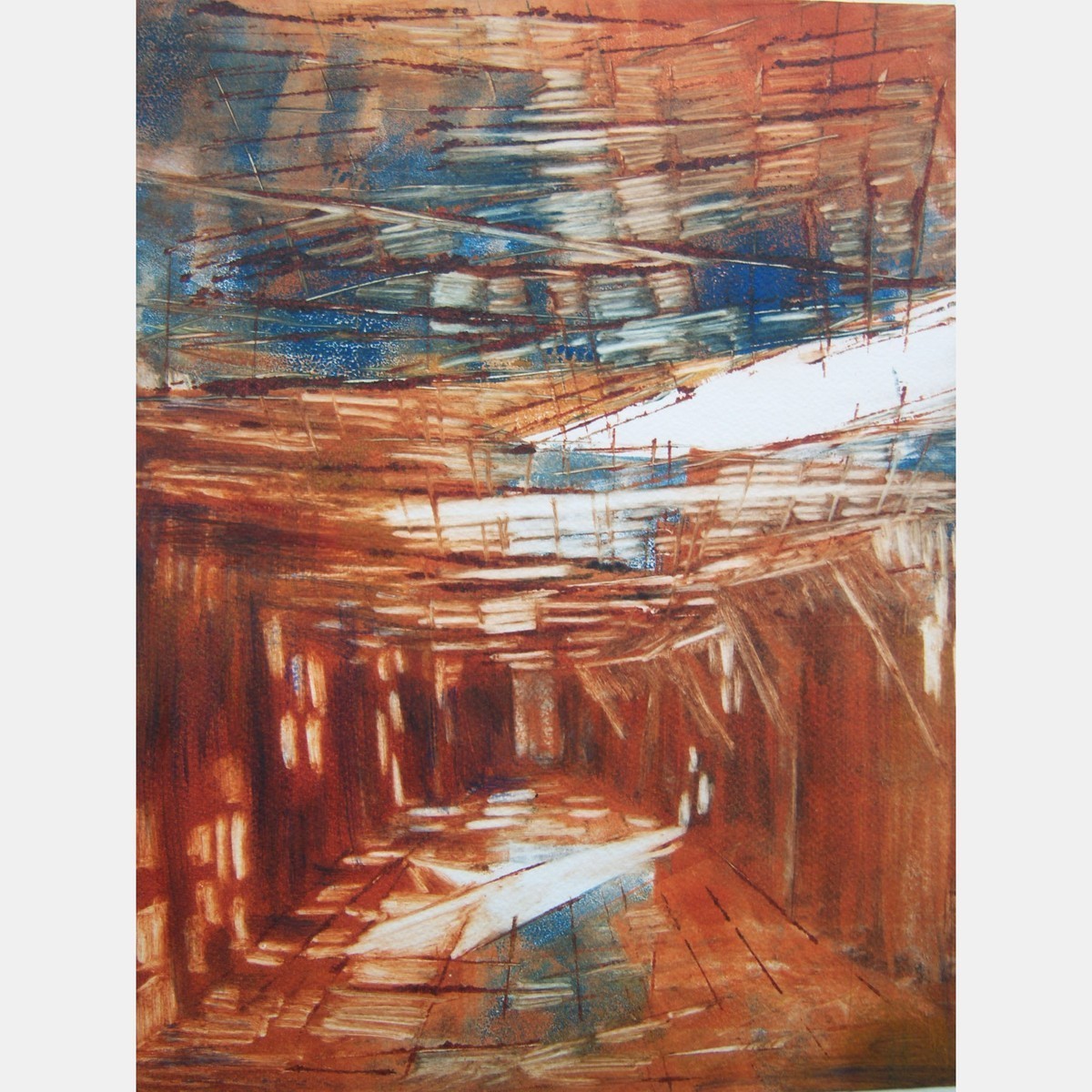 Josée Genermont, Peinture, monotype — Versailles