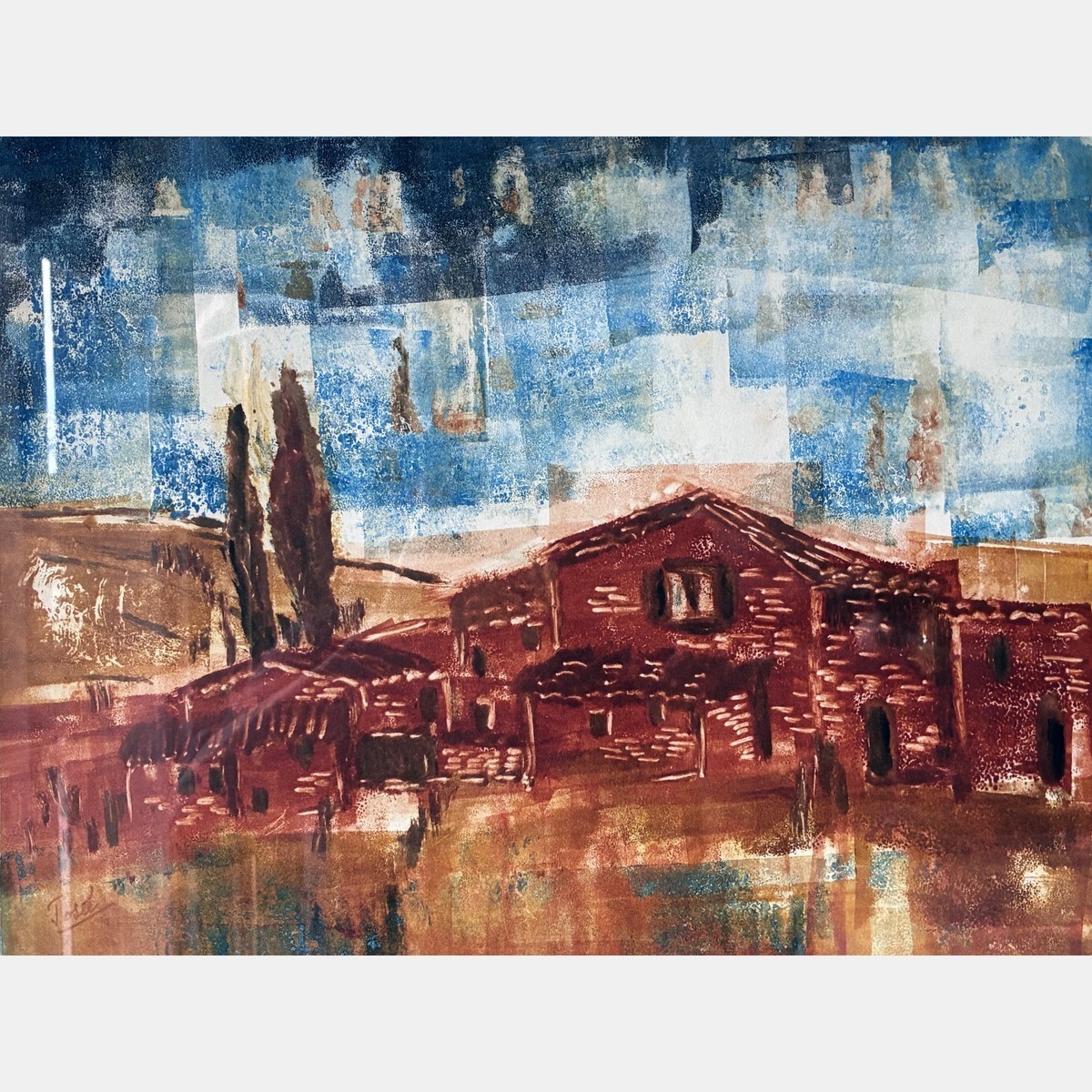 Œuvre de Josée Genermont (Peinture, monotype)