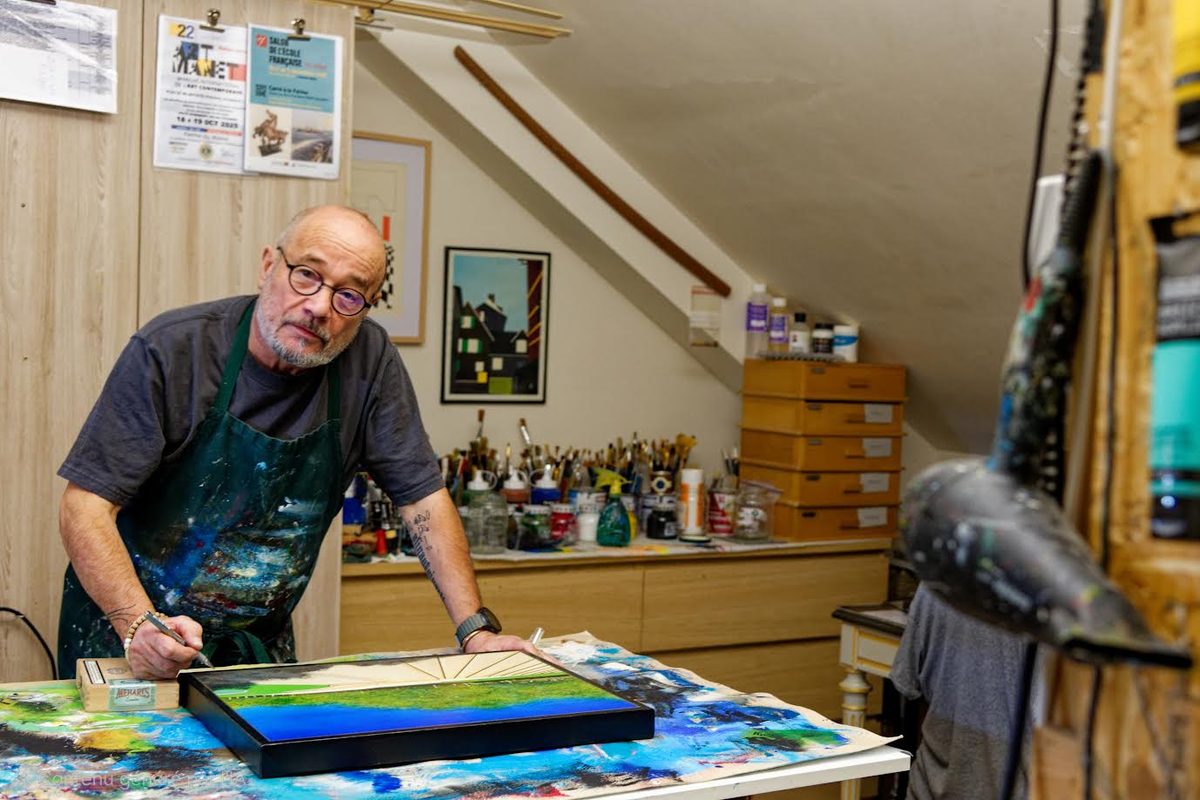 Michel Taphanel (Pillon), Peinture — Parcours dans les ateliers d'artistes Versaillais