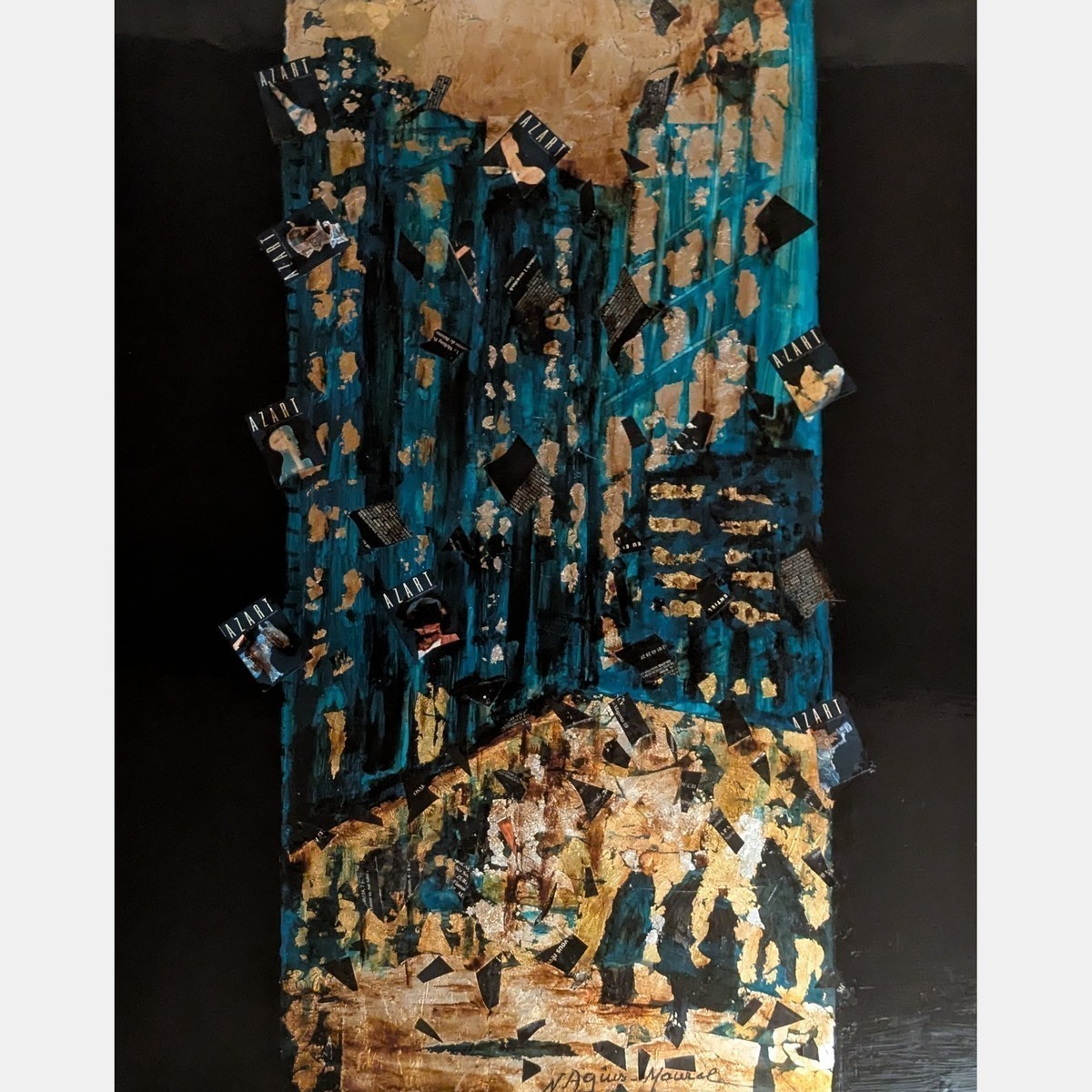 Œuvre de Nicole Agius-Maurel (Laque contemporaine)