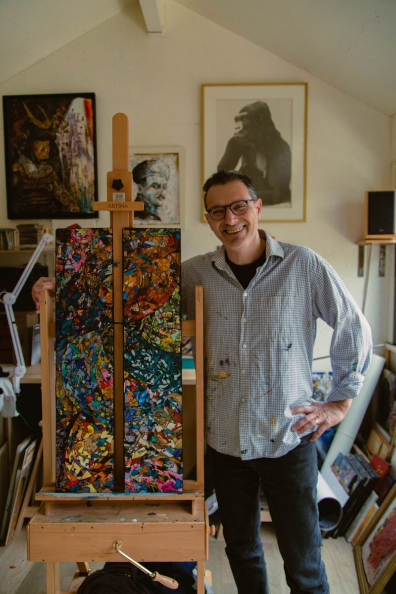 PIA, Peinture, collage — Parcours dans les ateliers d'artistes Versaillais