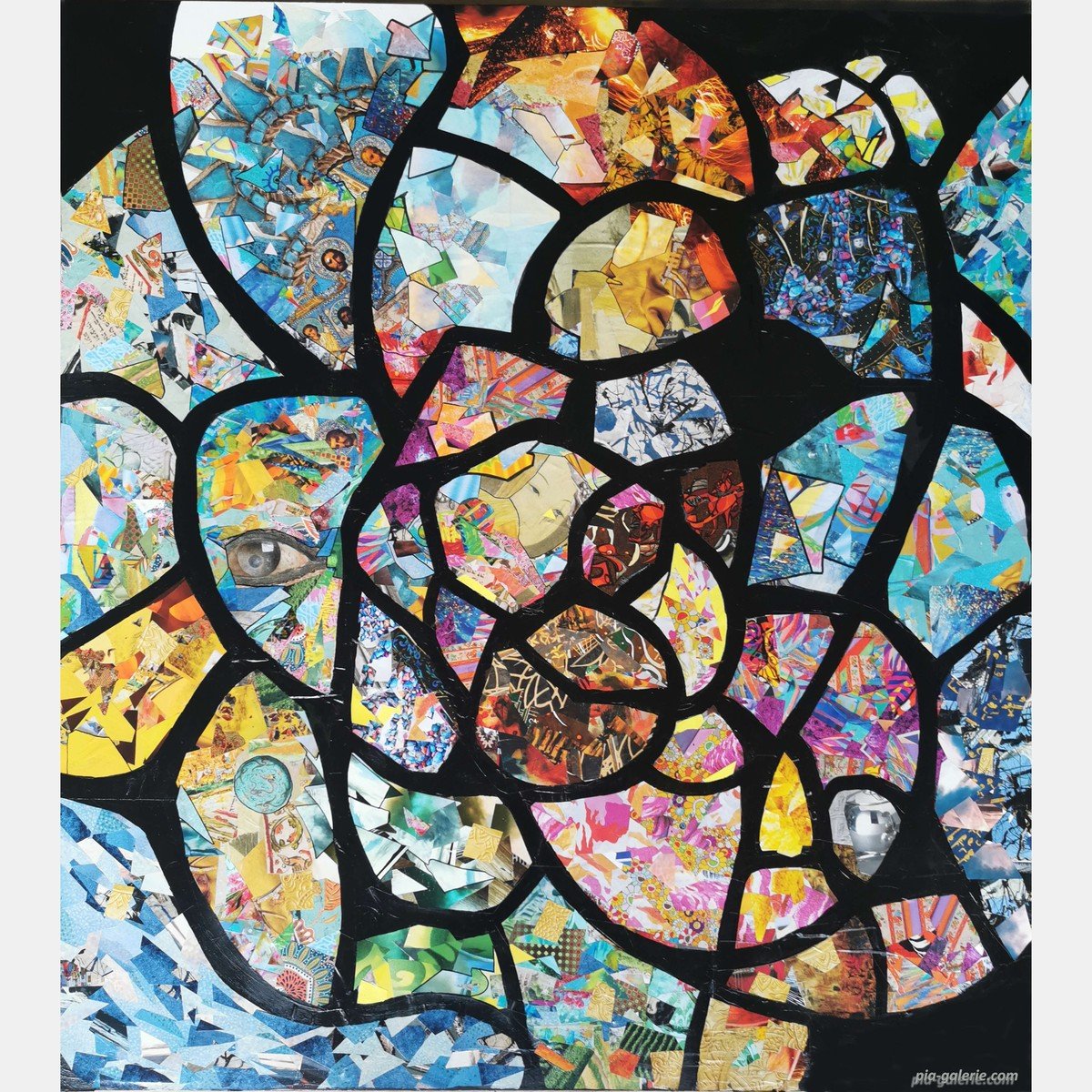 Œuvre de PIA (Peinture, collage)