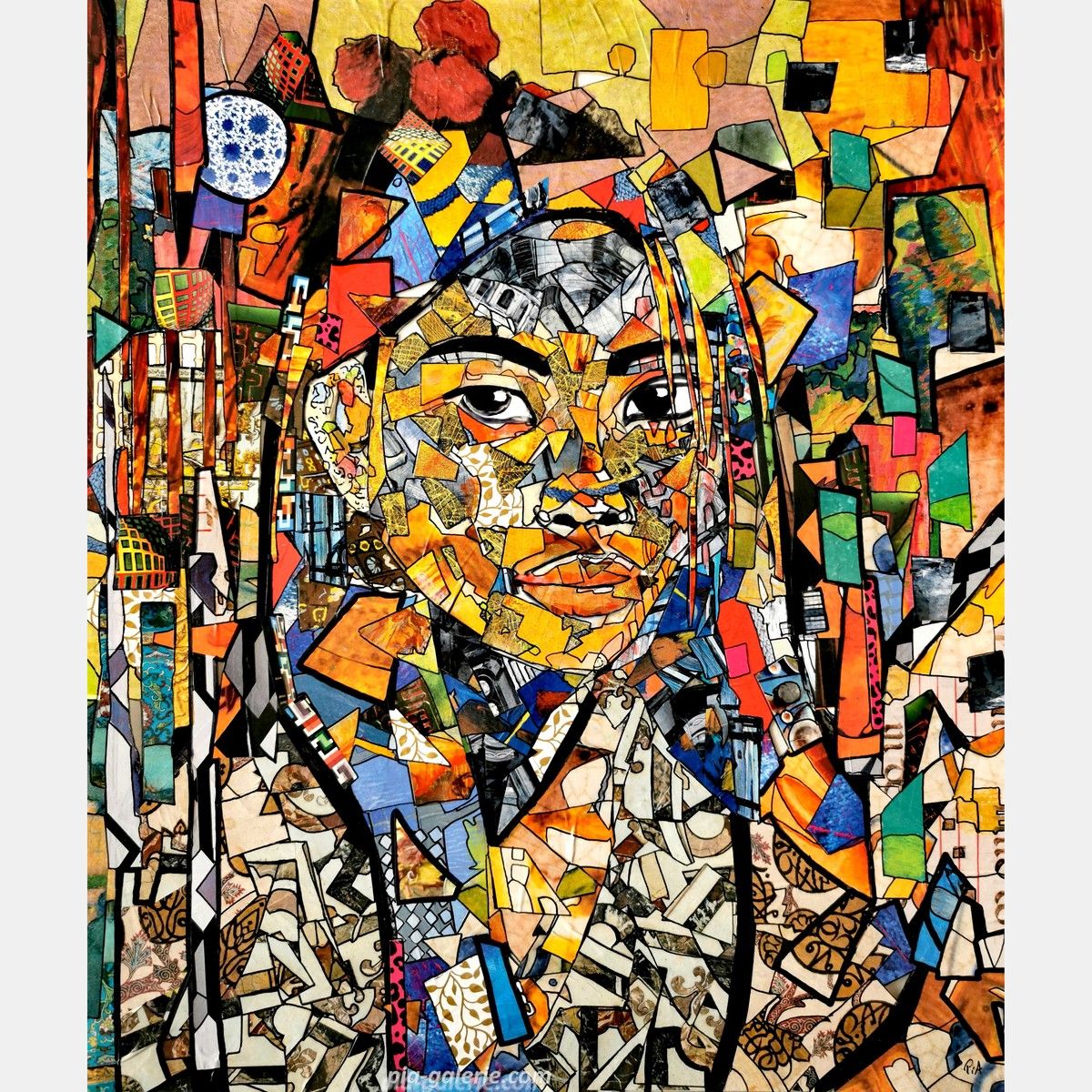 Œuvre de PIA (Peinture, collage)