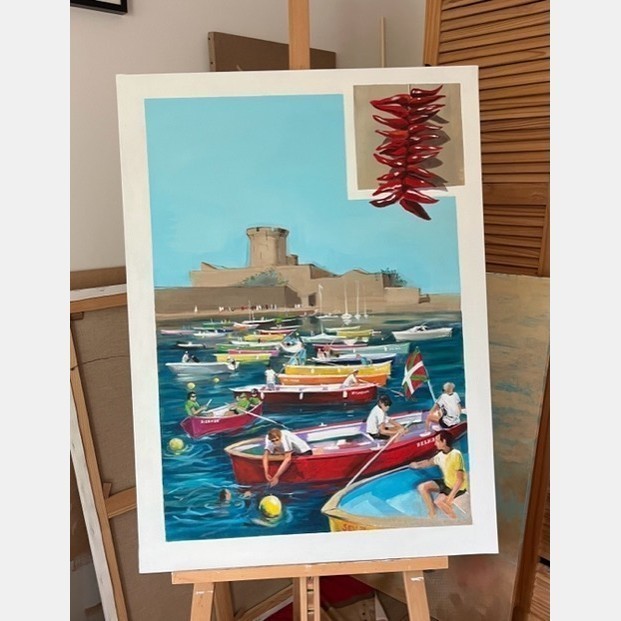 Œuvre de SEVTHEQUEEN (Peinture, carnets de voyage)