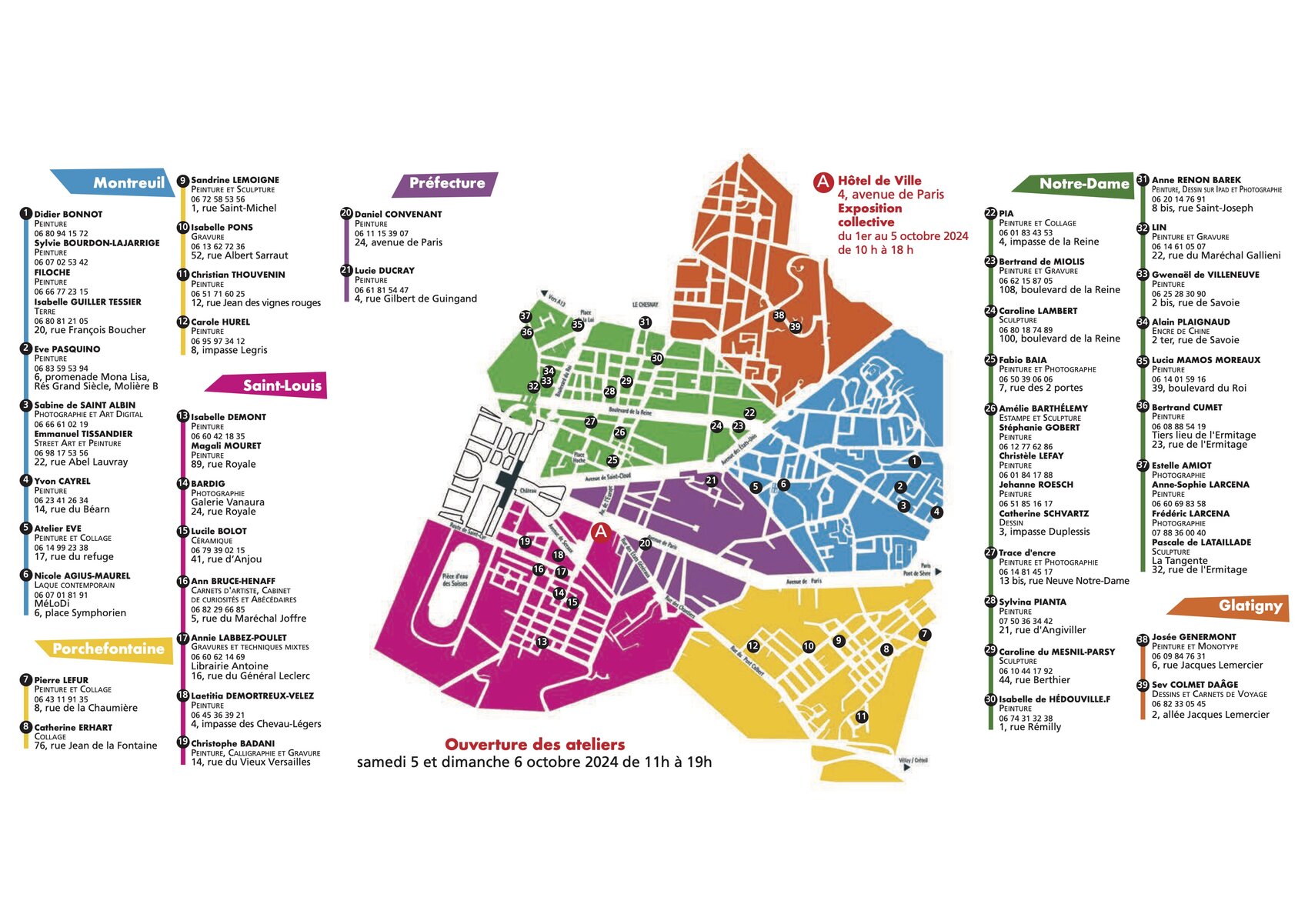 Plan du parcours 2024