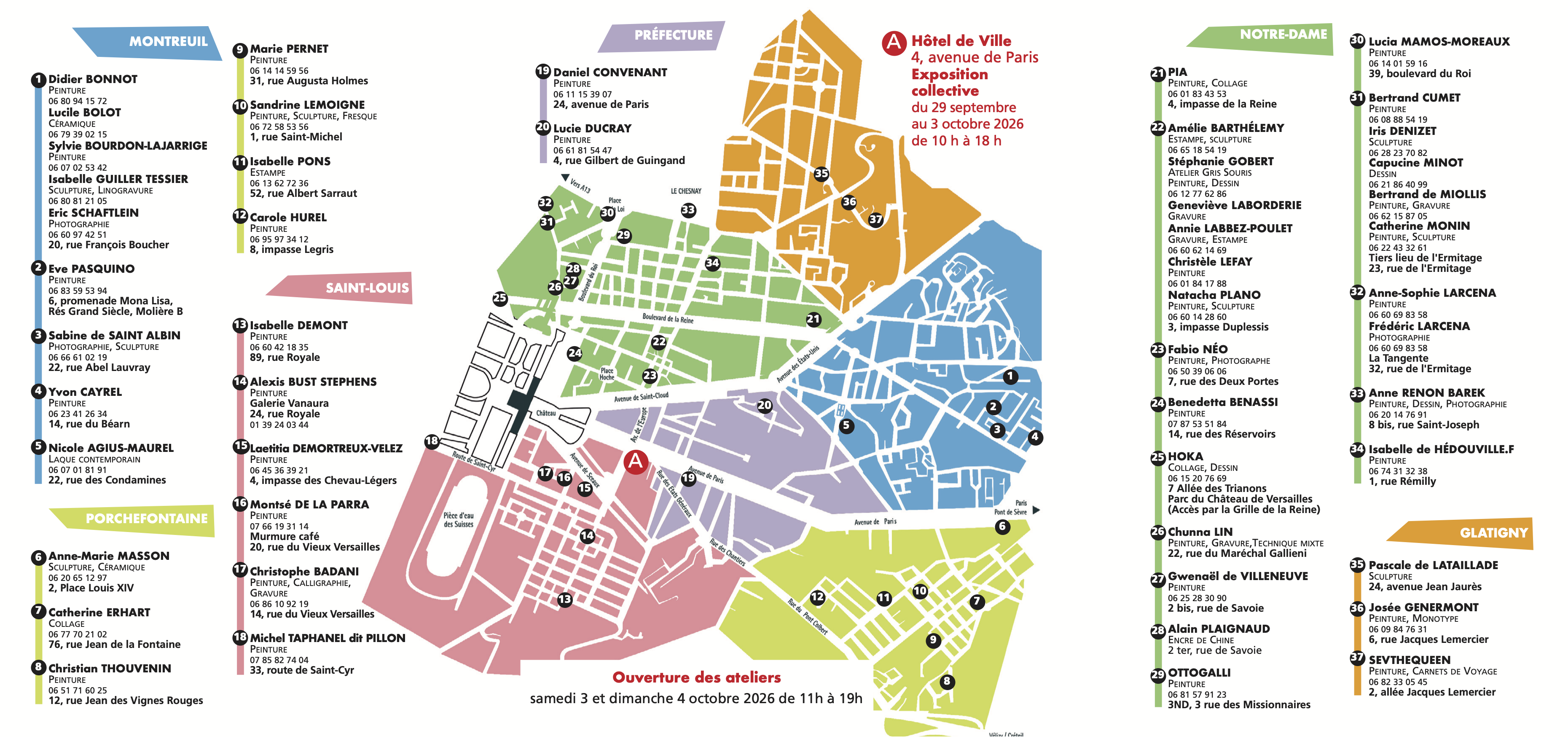 Plan du parcours 2026